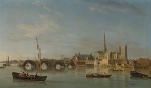 The Building of Westminster Brigde, S. Scott